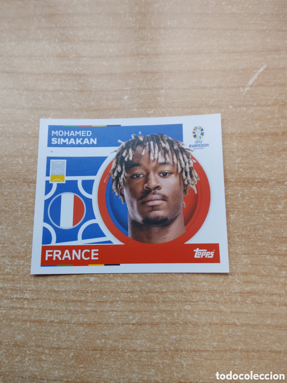 Football Stickers: 9 SIMAKAN FRANCIA EURO 2024 TOPPS