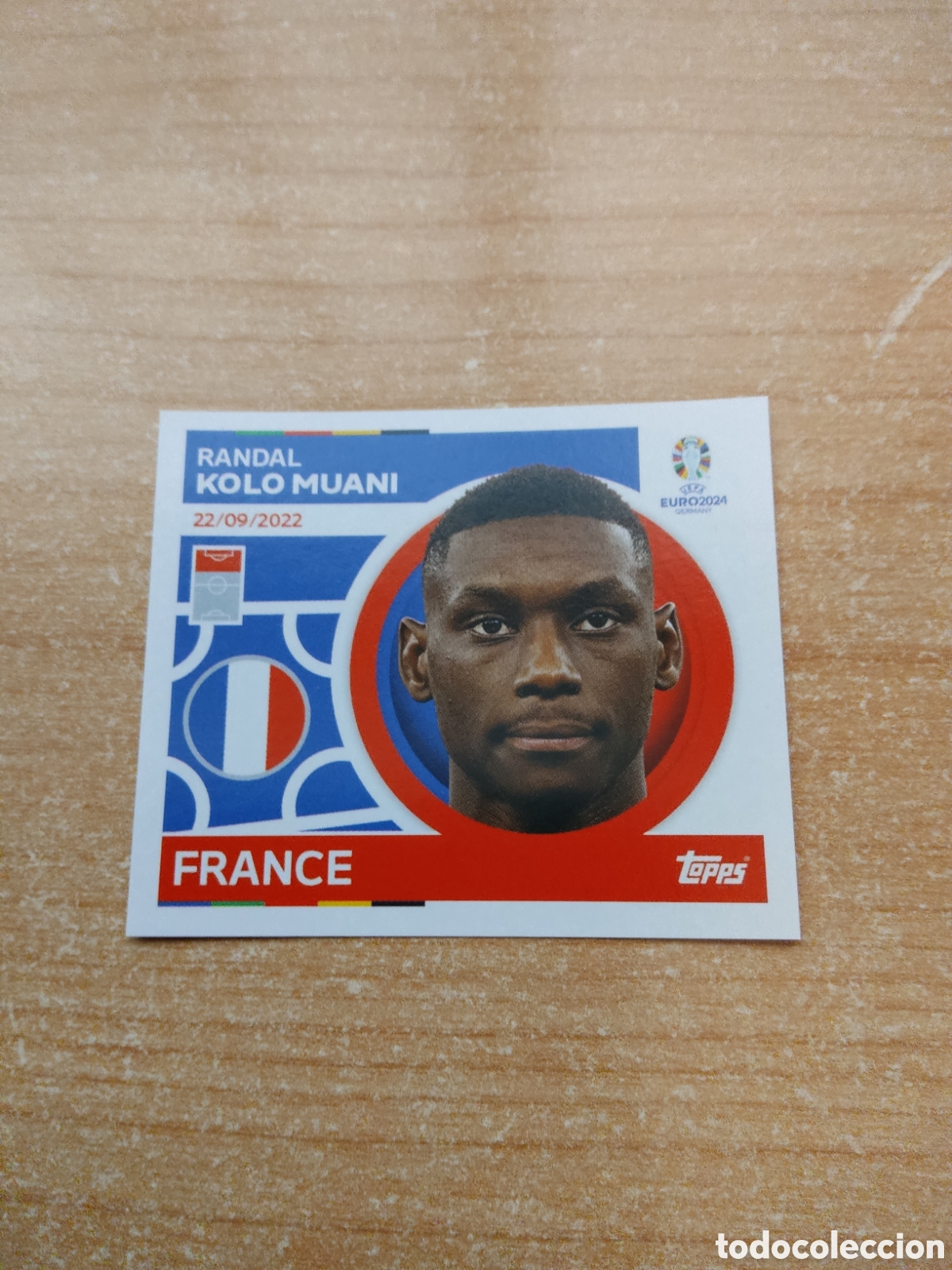Football Stickers: 17 KOLO MUANI FRANCIA EURO 2024 TOPPS
