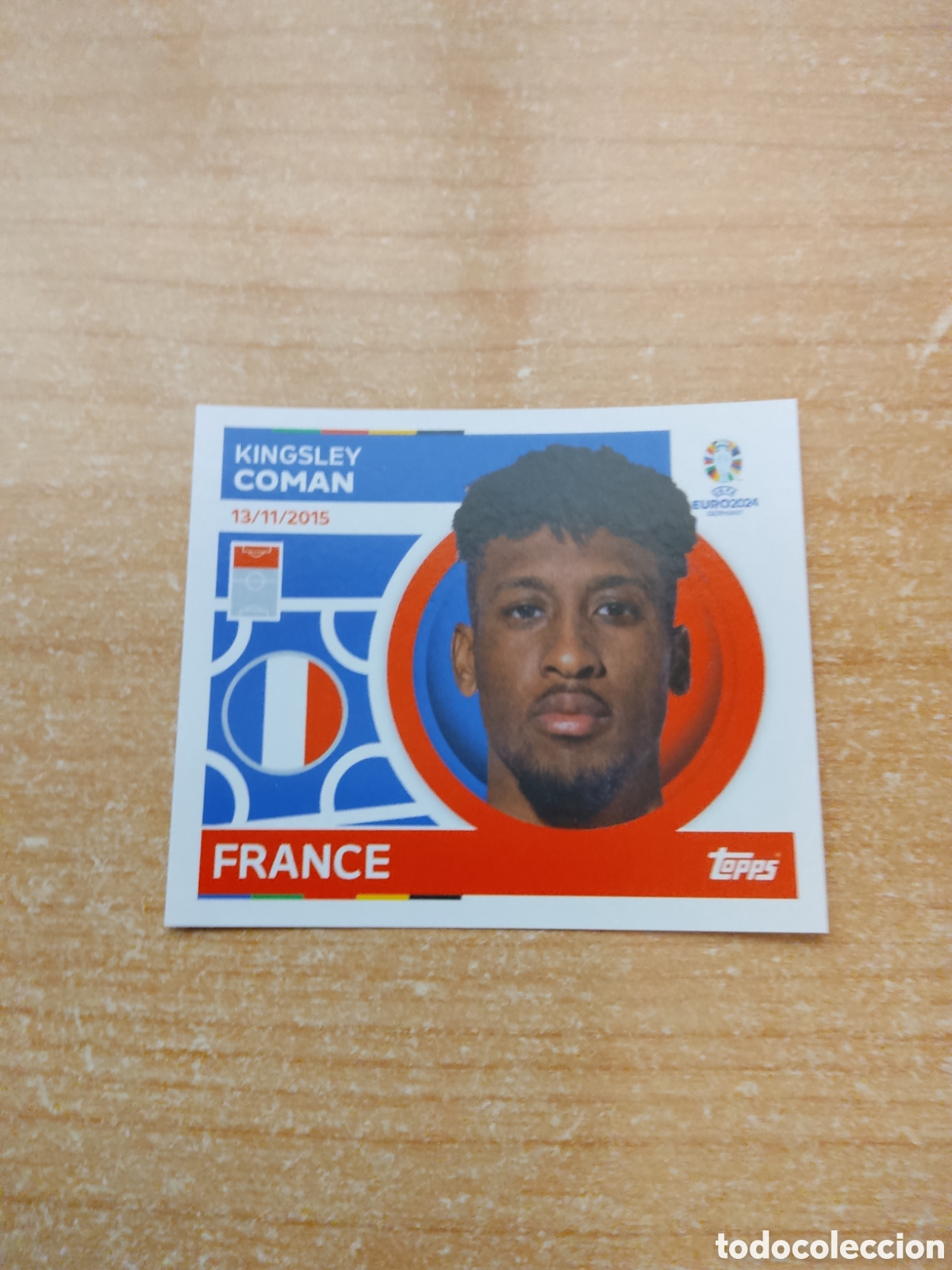Football Stickers: 19 COMAN FRANCIA EURO 2024 TOPPS