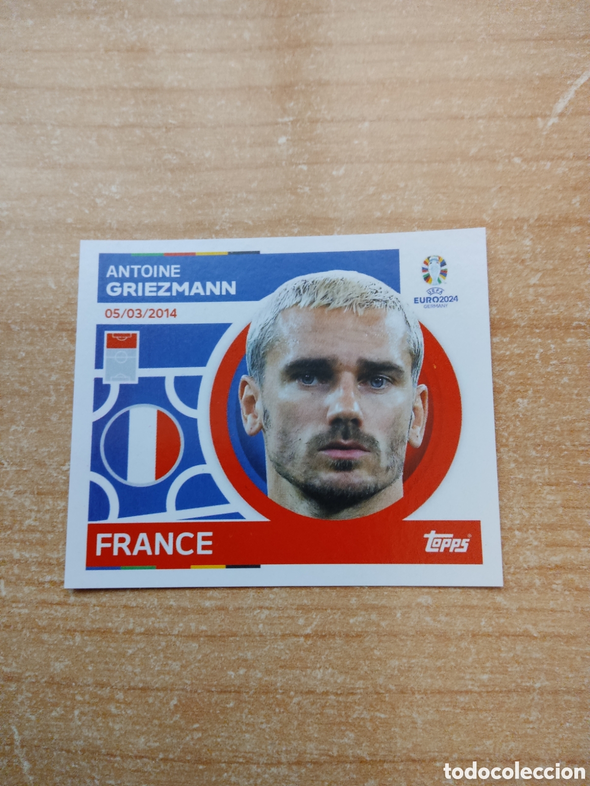 Cromos de Futebol: 20 GRIEZMANN FRANCIA EURO 2024 TOPPS