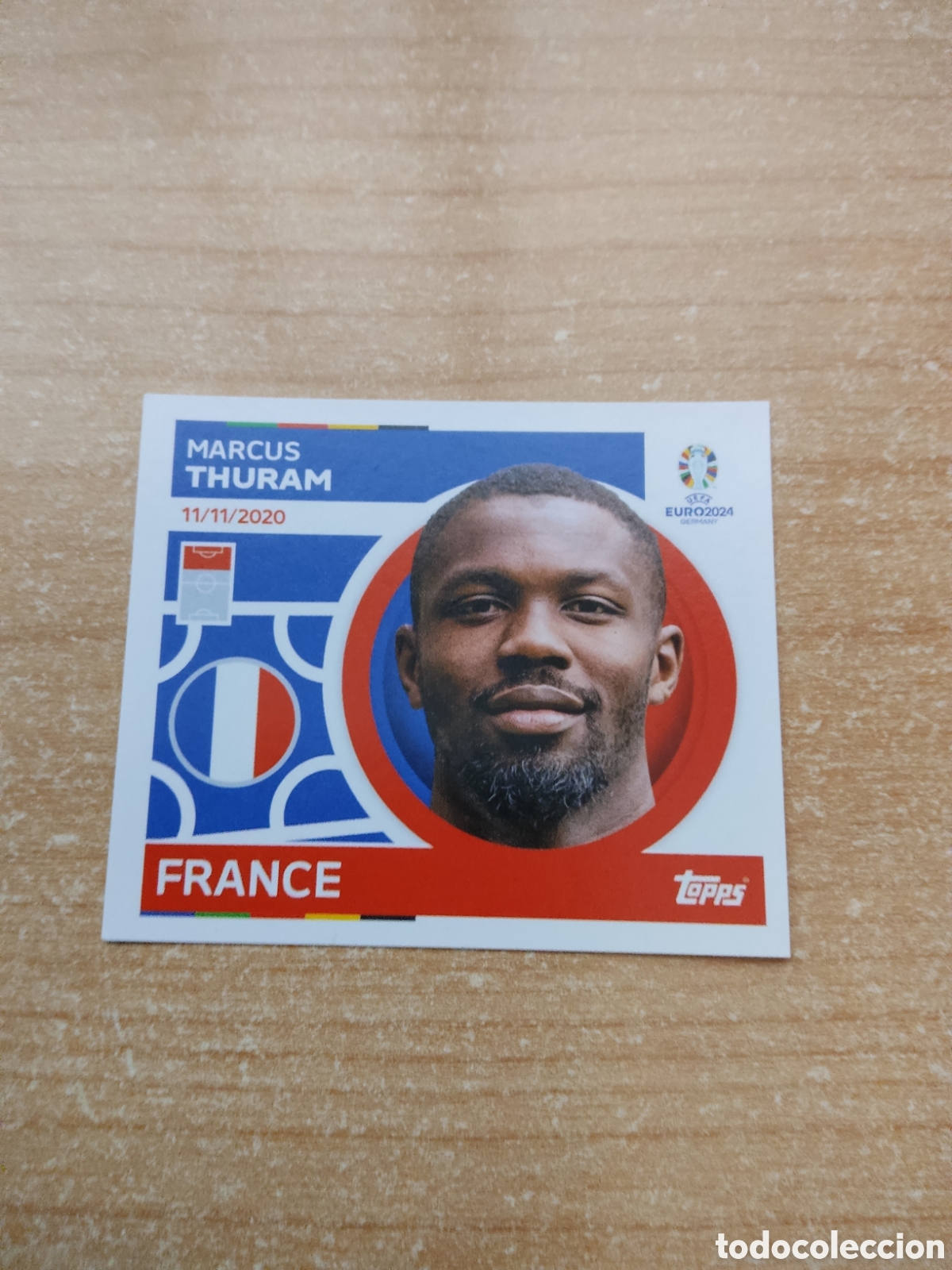 Cromos de Futebol: 21 THURAM FRANCIA EURO 2024 TOPPS