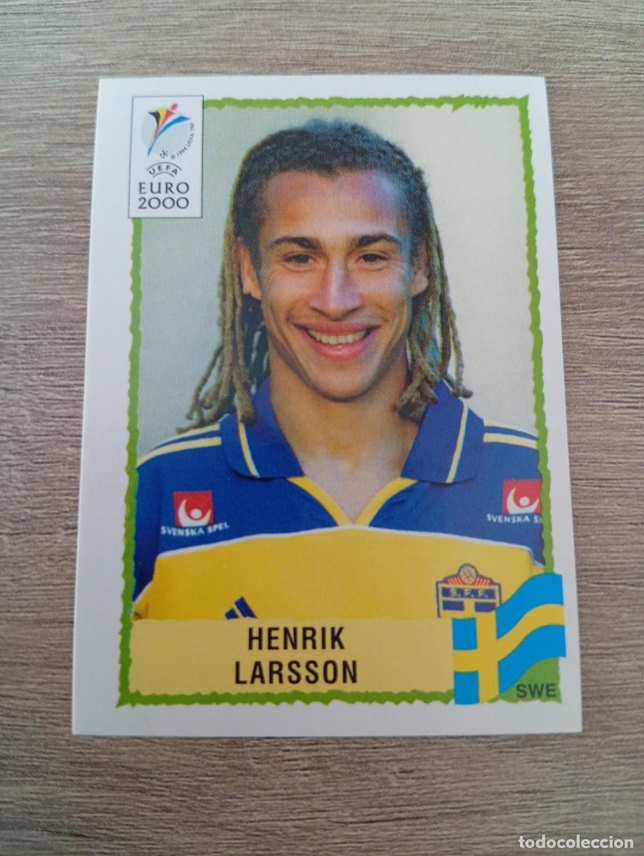 Cromos de Futebol: HENRIK LARSSON 137 SUECIA EURO EUROCOPA 2000 00 PANINI NUNCA PEGADO SIN PEGAR