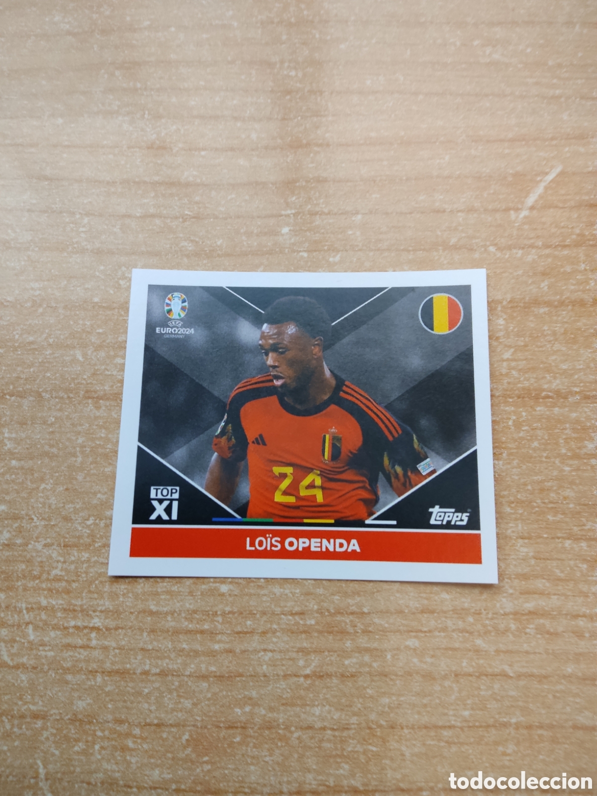 Cromos de Futebol: TOP1 OPENDA BELGICA TOP XI EURO 2024 TOPPS