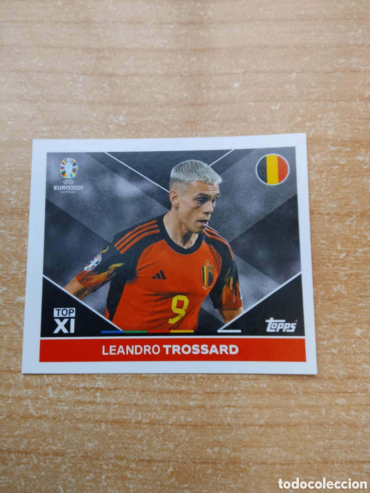 Cromos de Futebol: TOP2 TROSSARD BELGICA EURO 2024 TOPPS