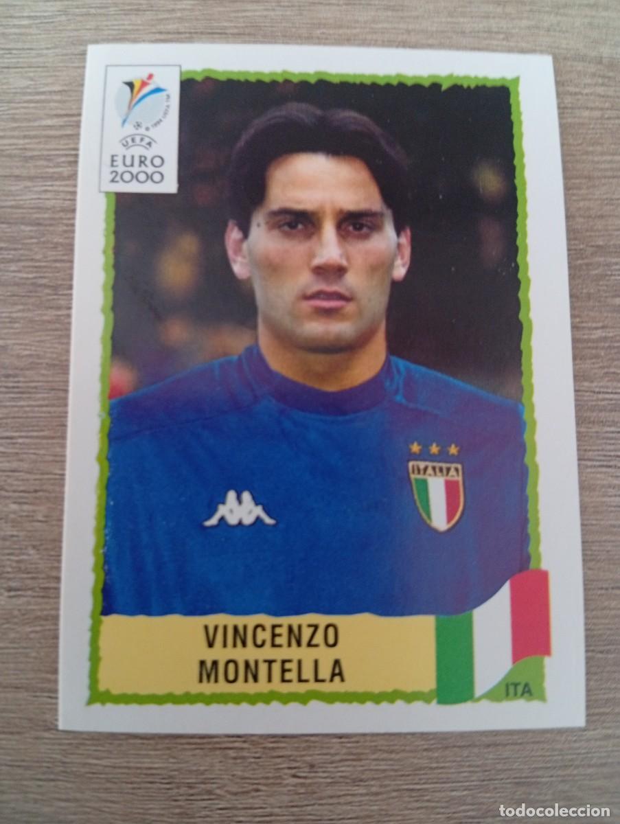 Cromos de f&uacute;tbol: VINCENZO MONTELLA 185 ITALIA EURO EUROCOPA 2000 00 PANINI NUNCA PEGADO SIN PEGAR