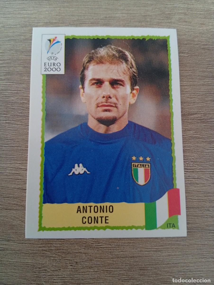 Cromos de f&uacute;tbol: ANTONIO CONTE 179 ITALIA EURO EUROCOPA 2000 00 PANINI NUNCA PEGADO SIN PEGAR