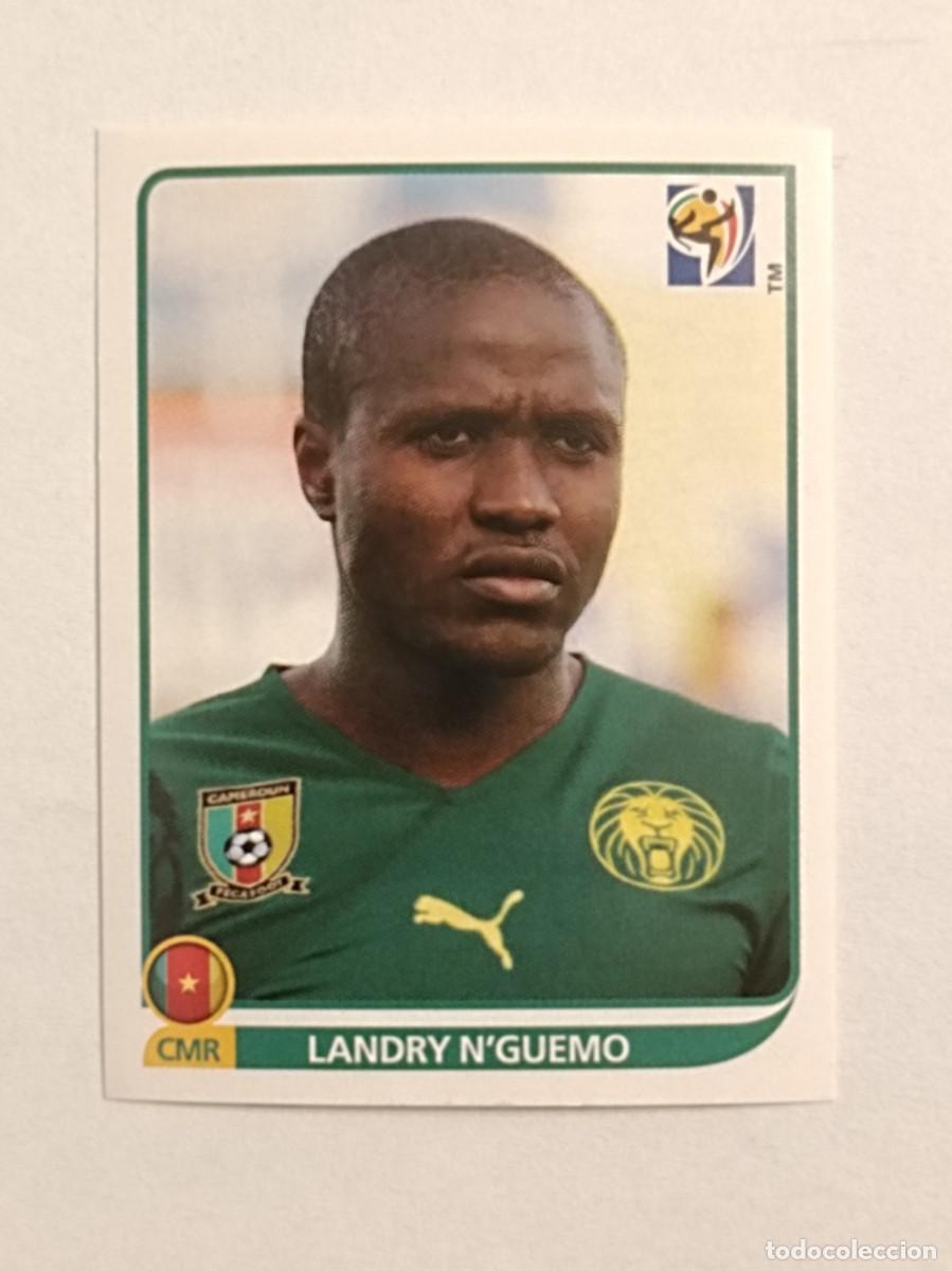 Cromos de f&uacute;tbol: #404 LANDRY N'GUEMO (CAMERUN) MUNDIAL SUDAFRICA 2010 PANINI