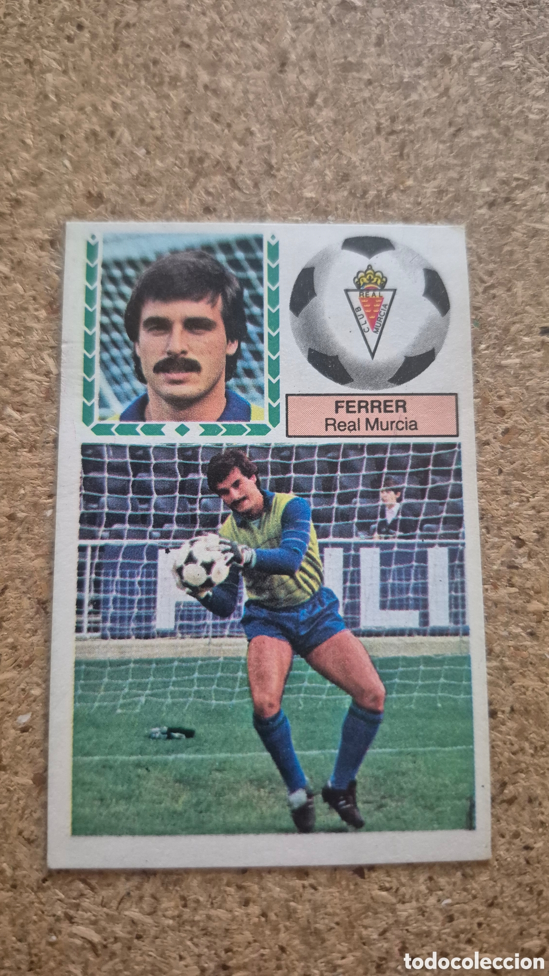 Cromos de f&uacute;tbol: LIGA 83/84 ESTE - Ferrer ( Real Murcia ) &Uacute;ltimo Fichaje n. 3 nuevo sin pegar 1983/84