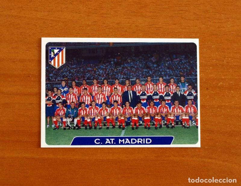 Cromos de f&uacute;tbol: Atl&eacute;tico de Madrid - N&ordm; 235 Plantilla-Equipo -Las Fichas de la Liga 95-96-1995-1996 Mundicromo