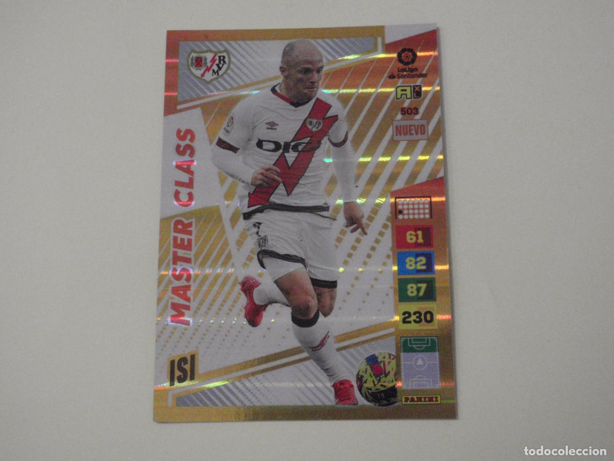 Cromos de Futebol: 503 ISI Rayo NUEVO MASTER CLASS. Trading card LIGA Adrenalyn 2022 2023 Panini 22 23