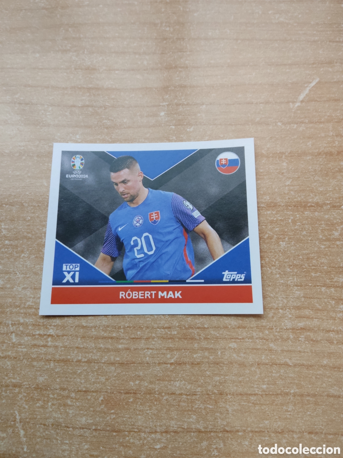 Cromos de Futebol: TOP2 ROBERT MAK ESLOVAQUIA EURO 2024 TOPPS