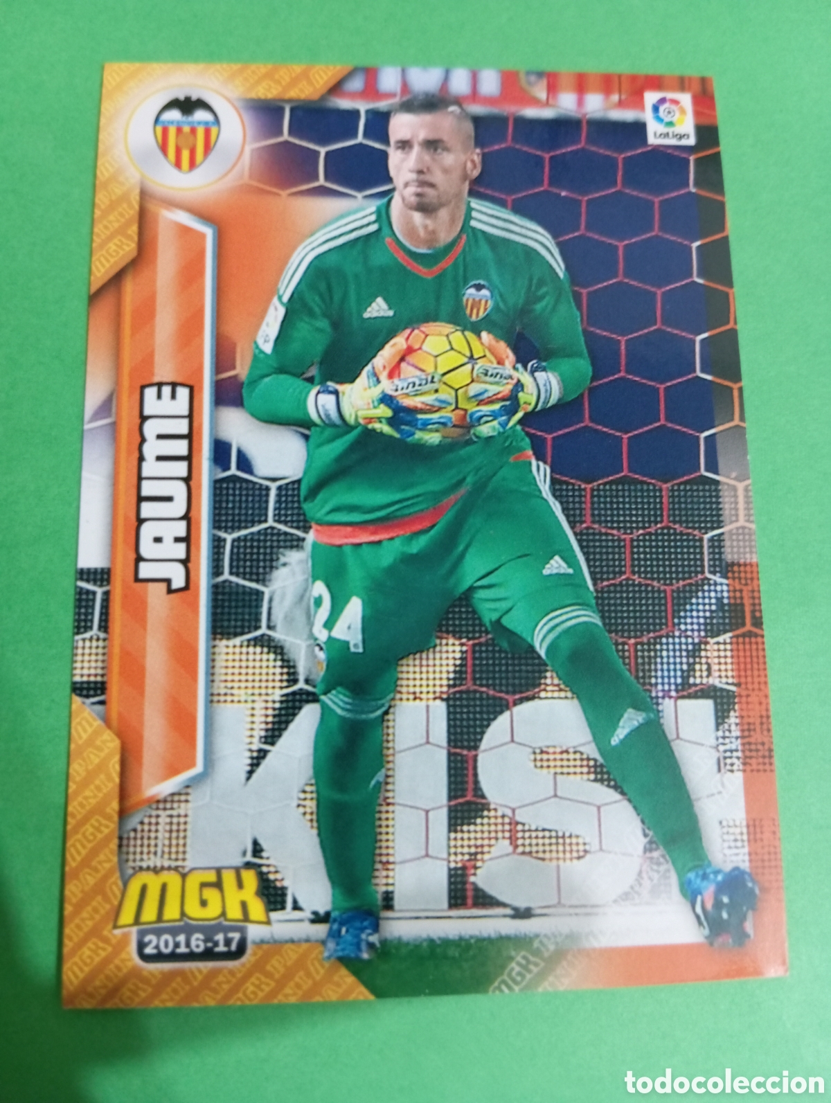 Figurine di Calcio: Jaume Valencia n&deg;490 / PANINI MEGACRACKS 2016/2017