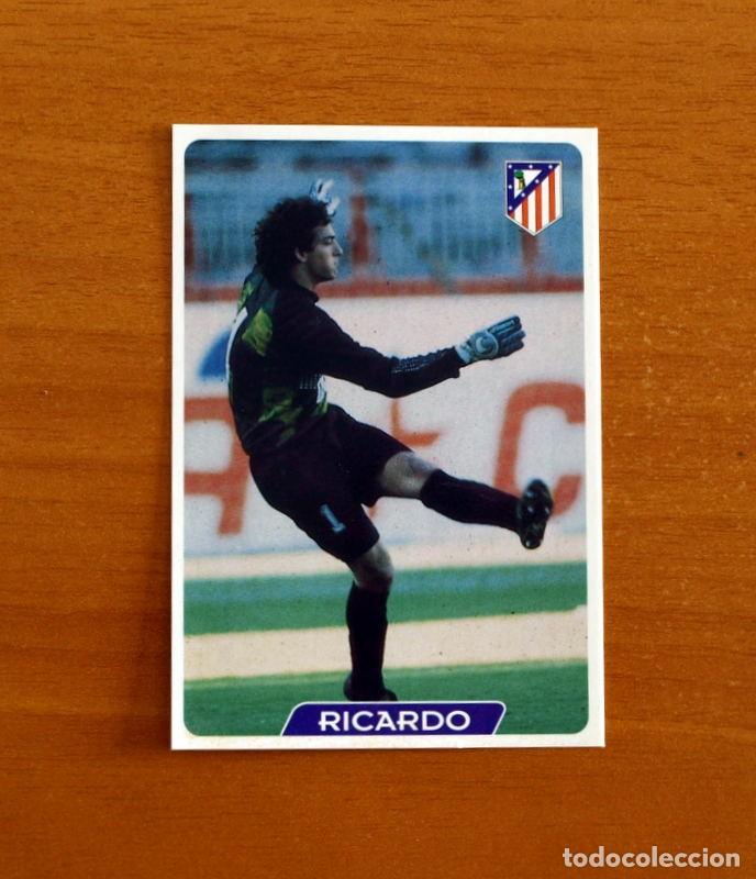 Figurine di Calcio: Atl&eacute;tico de Madrid - N&ordm; 238 Ricardo -Las Fichas de la Liga 95-96-1995-1996 Mundicromo