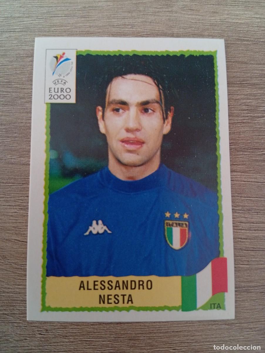 Cromos de f&uacute;tbol: ALESSANDRO NESTA 171 ITALIA EURO EUROCOPA 2000 00 PANINI NUNCA PEGADO SIN PEGAR