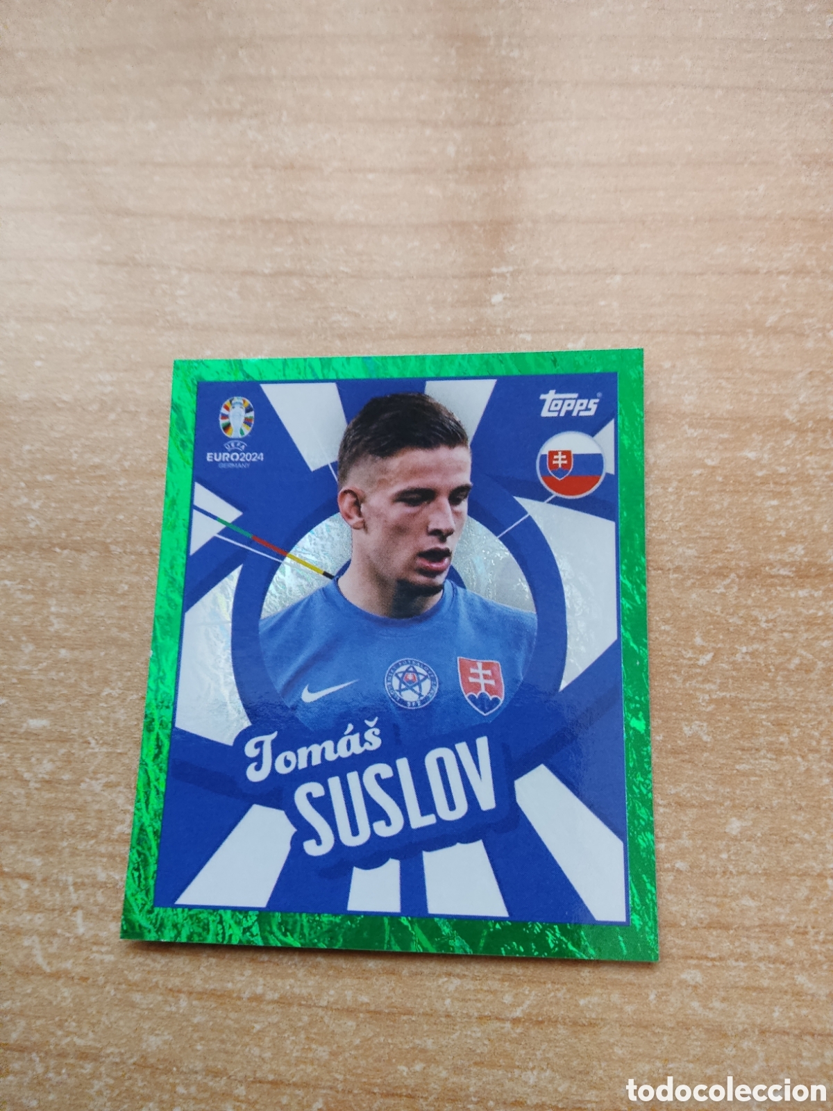 Cromos de f&uacute;tbol: PTW TOMAS SUSLOV ESLOVAQUIA EURO 2024 TOPPS
