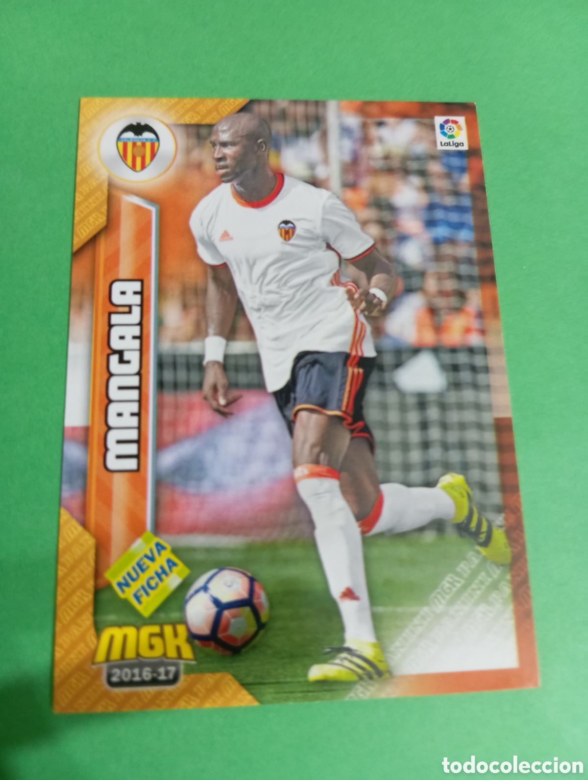 Cromos de f&uacute;tbol: Mangala Valencia n&deg;494 BIS / PANINI MEGACRACKS 2016/2017
