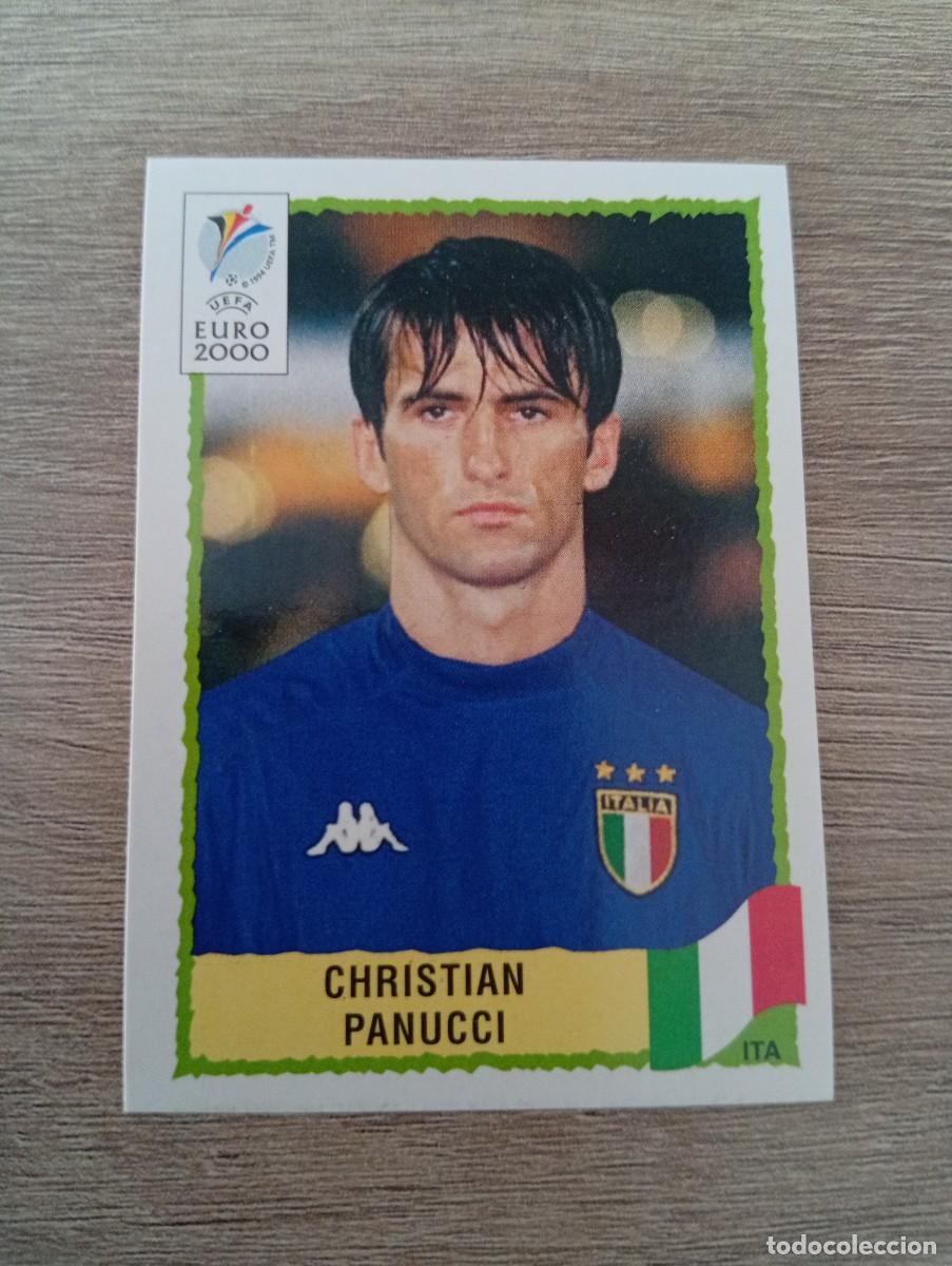 Cromos de f&uacute;tbol: CHRISTIAN PANUCCI 168 ITALIA EURO EUROCOPA 2000 00 PANINI NUNCA PEGADO SIN PEGAR