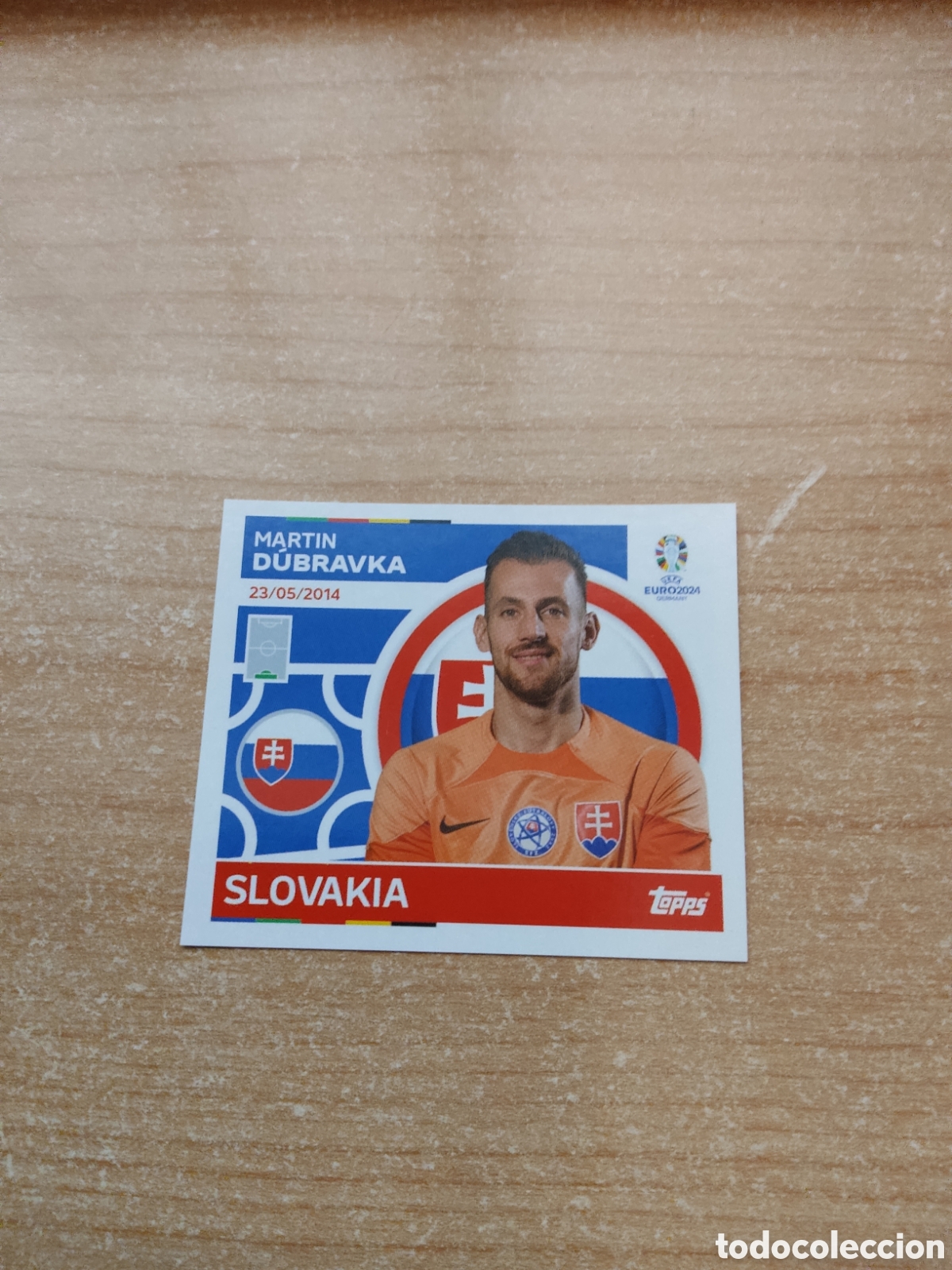 Cromos de f&uacute;tbol: 4 DUBRAVKA ESLOVAQUIA EURO 2024 TOPPS