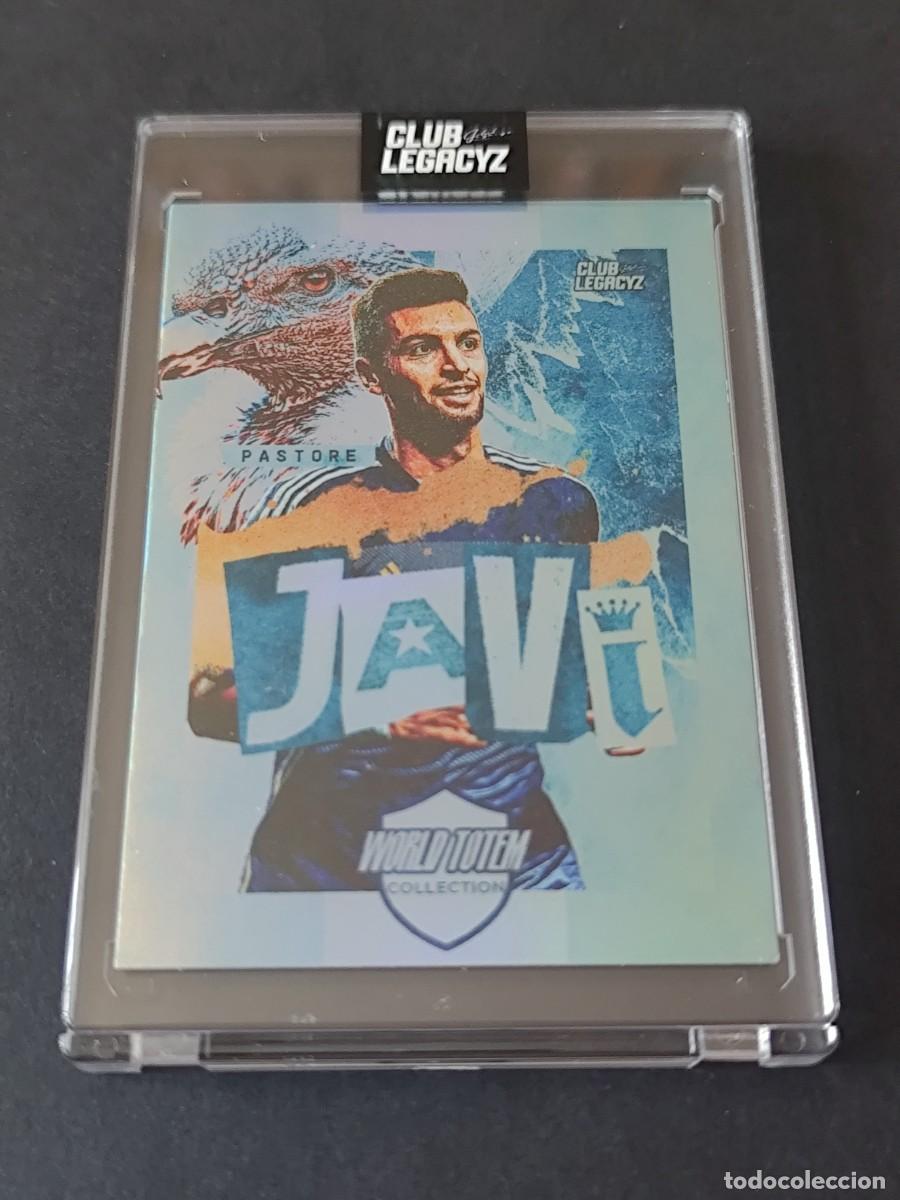 Cromos de f&uacute;tbol: JAVIER PASTORE /100 CLUB LEGACYZ WORLD TOTEM CLASSIC EDITION 2026