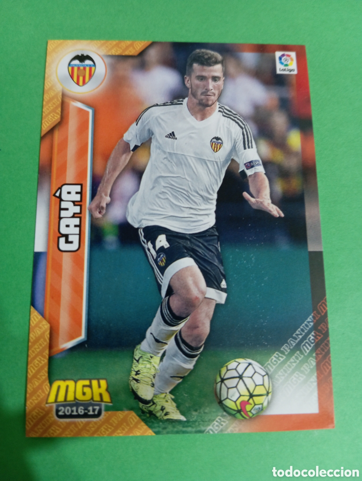 Cromos de f&uacute;tbol: Gay&aacute; Valencia n&deg;495 / PANINI MEGACRACKS 2016/2017