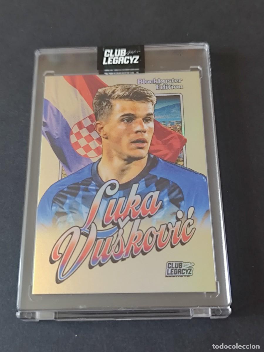 Cromos de f&uacute;tbol: LUKA VUSKOVIC /100 CLUB LEGACYZ BLOCKBUSTER CLASSIC EDITION 2026 CROACIA