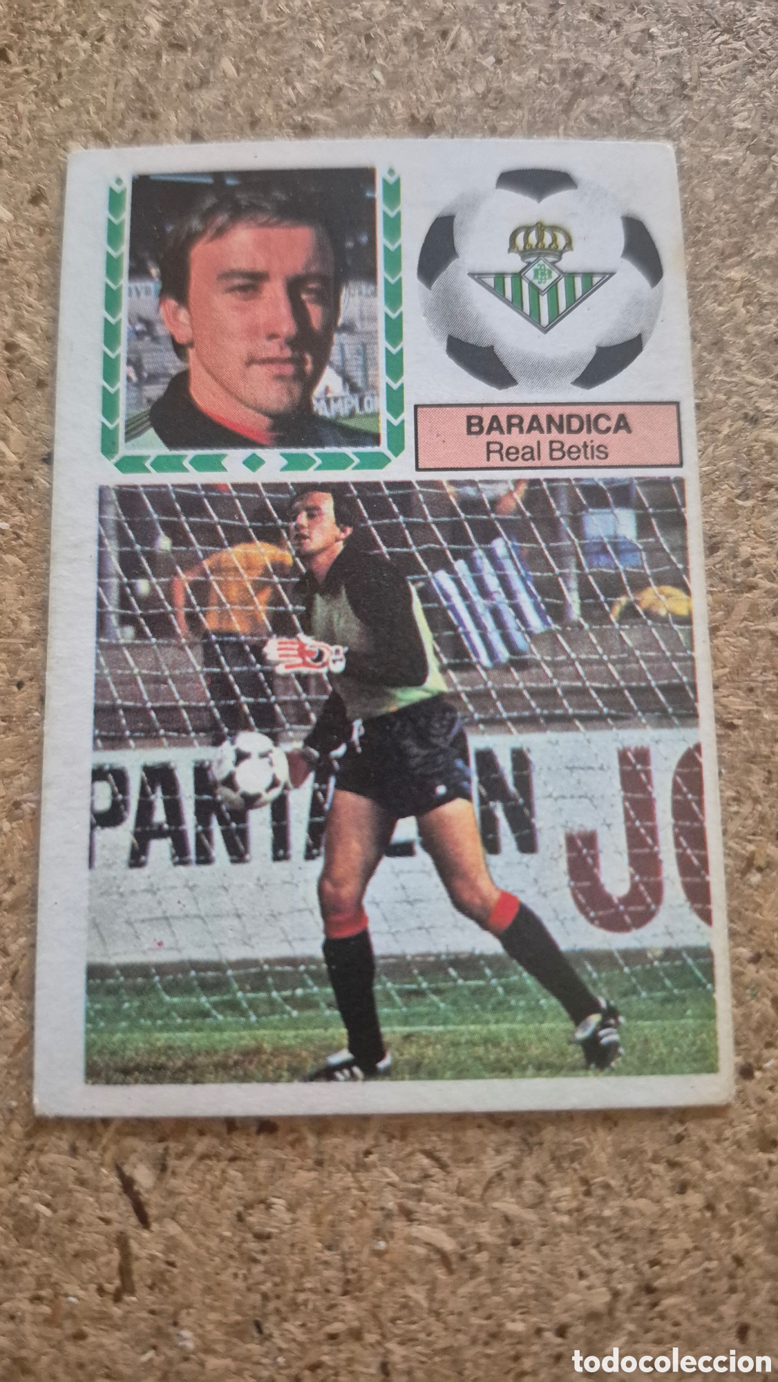 Cromos de f&uacute;tbol: CROMO SIN PEGAR NUNCA PEGADO ALBUM LIGA ESTE 83 84 1983 1984 FICHAJES # 5 BARANDICA BETIS