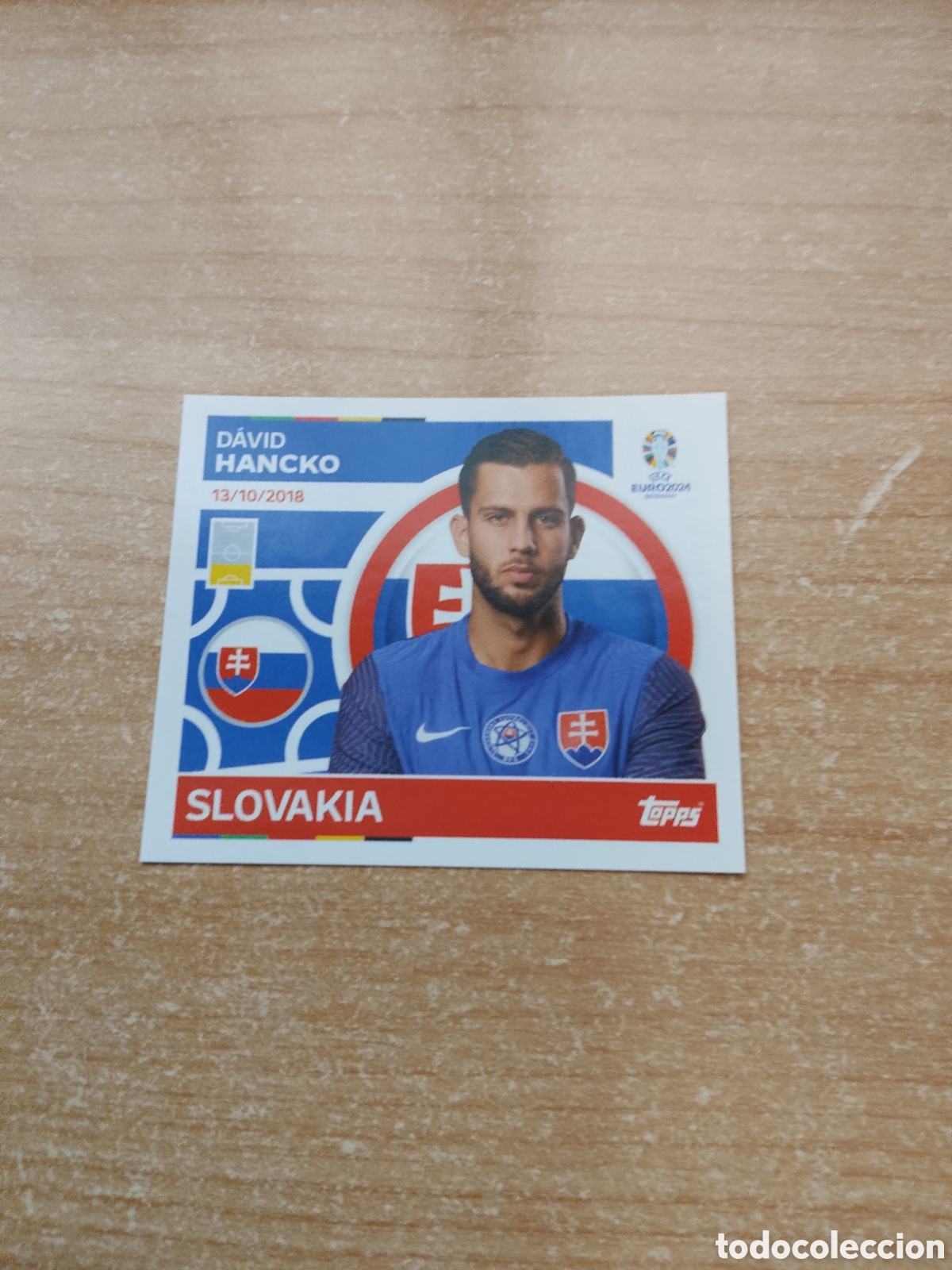Cromos de f&uacute;tbol: 8 HANCKO ESLOVAQUIA EURO 2024 TOPPS