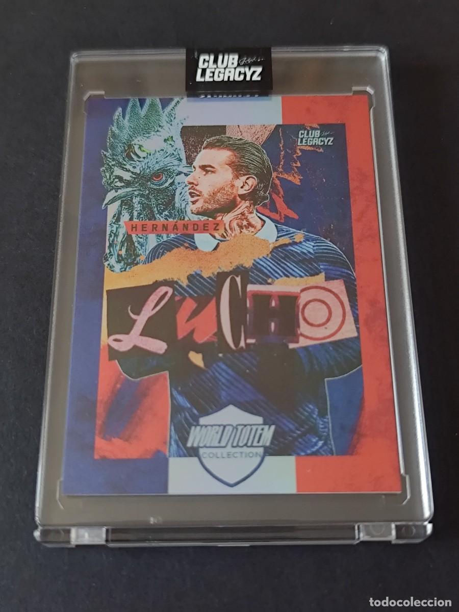 Cromos de f&uacute;tbol: LUCAS HERN&Aacute;NDEZ /100 CLUB LEGACYZ WORLD TOTEM CLASSIC EDITION 2026 ATL&Eacute;TICO MADRID BAYERN MUNICH PSG