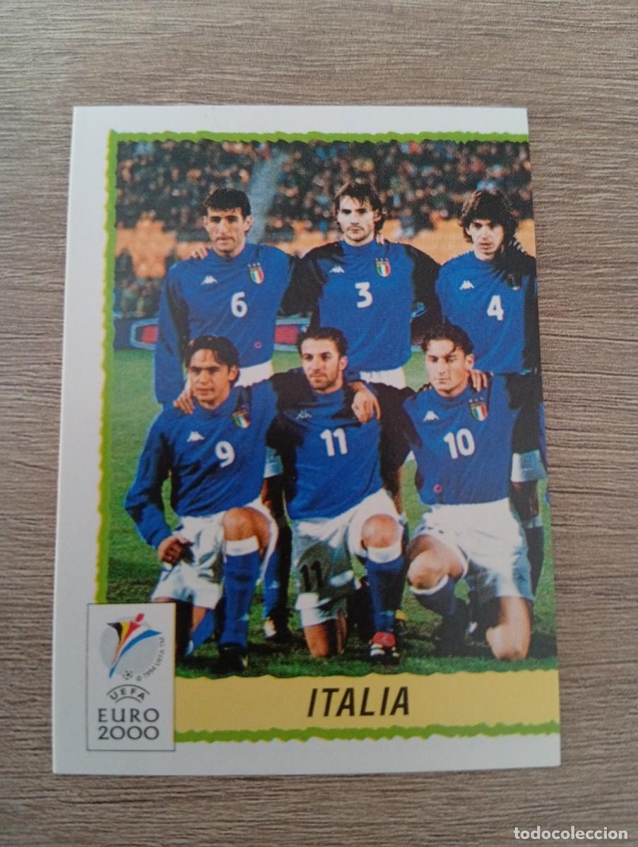 Cartes &agrave; collectionner de Football: ALINEACION ITALIA 165 EURO EUROCOPA 2000 00 PANINI NUNCA PEGADO SIN PEGAR