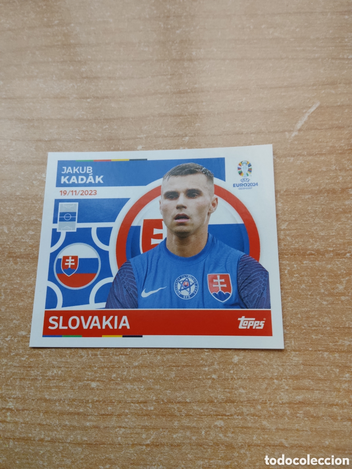 Cromos de f&uacute;tbol: 11 KADAK ESLOVAQUIA EURO 2024 TOPPS