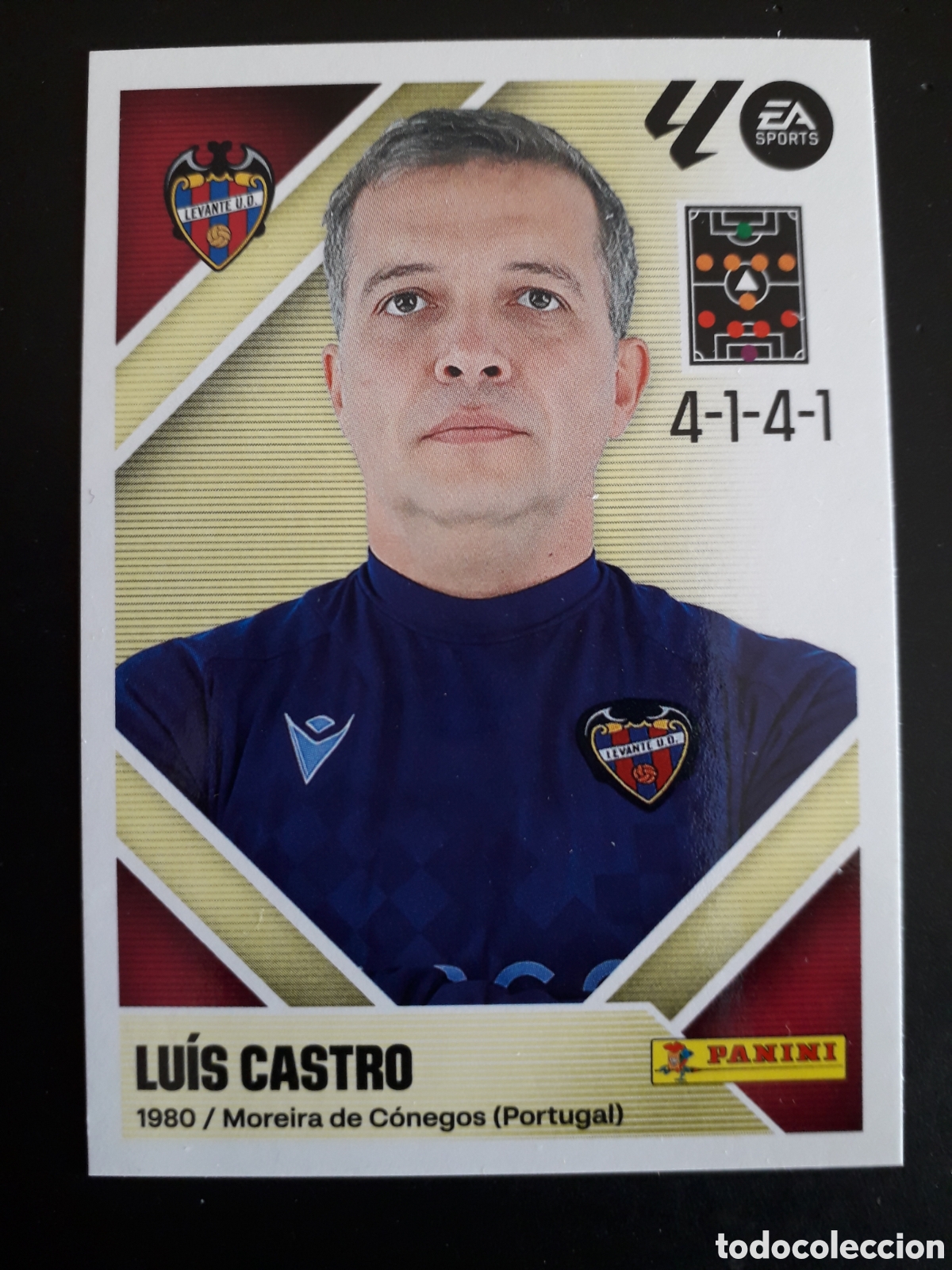Cromos de f&uacute;tbol: LU&Iacute;S CASTRO LEVANTE N&deg; 2 ED ESTE 2026 2027 26 27 SIN PEGAR PEDIDO M&Iacute;NIMO 3&euro;