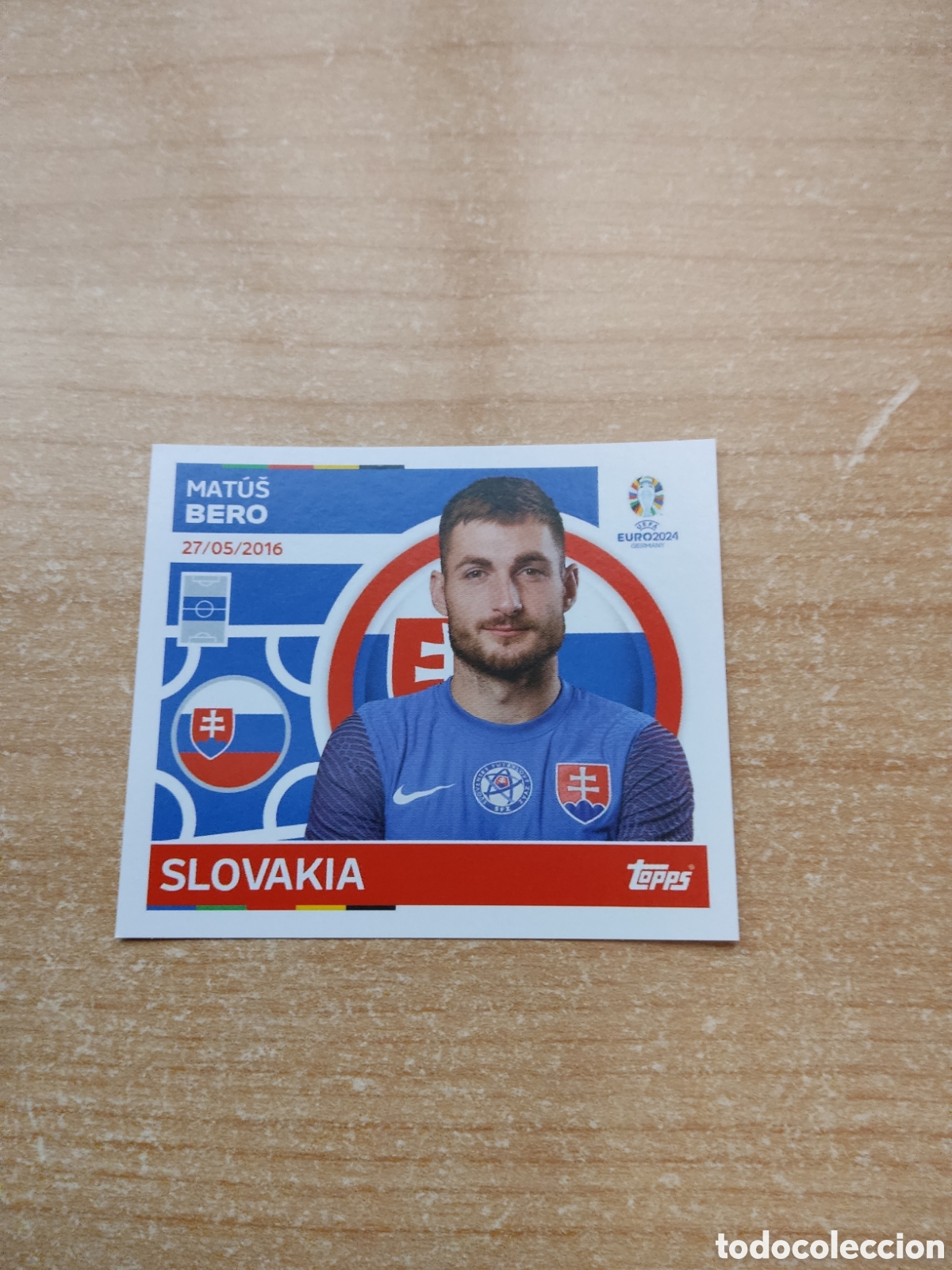Figurine di Calcio: 13 BERO ESLOVAQUIA EURO 2024 TOPPS