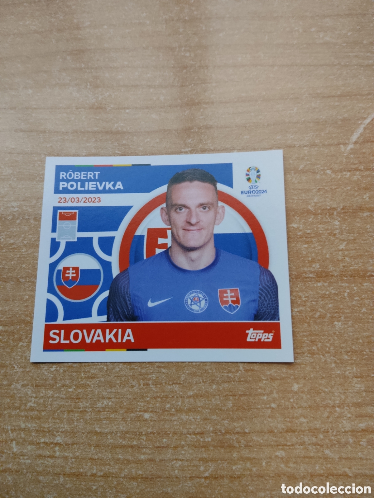 Cromos de f&uacute;tbol: 17 POLIEVKA ESLOVAQUIA EURO 2024 TOPPS
