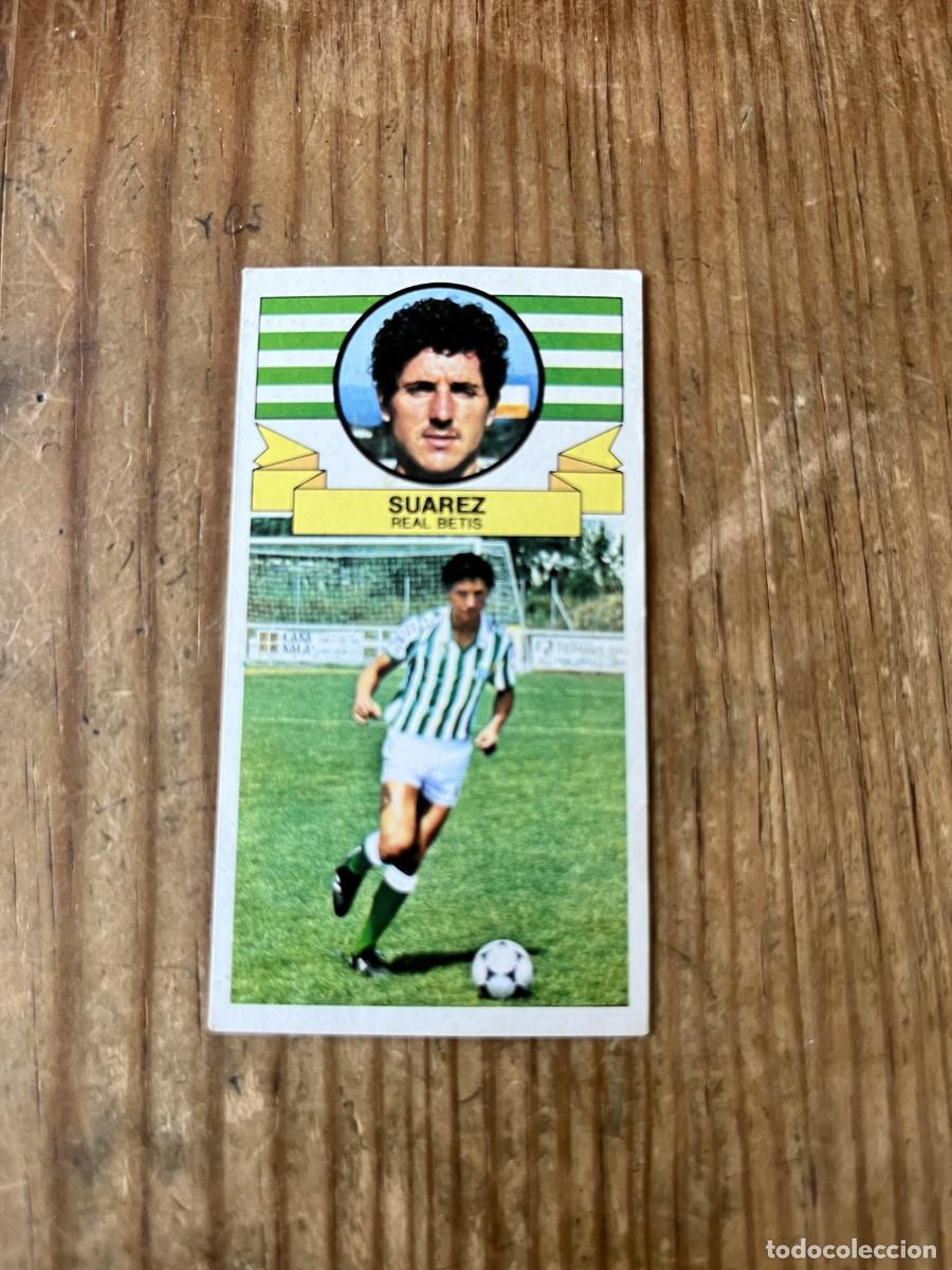 Cromos de f&uacute;tbol: CROMO SIN PEGAR NUNCA PEGADO ALBUM LIGA ESTE 85 86 1985 1986 REAL BETIS SUAREZ