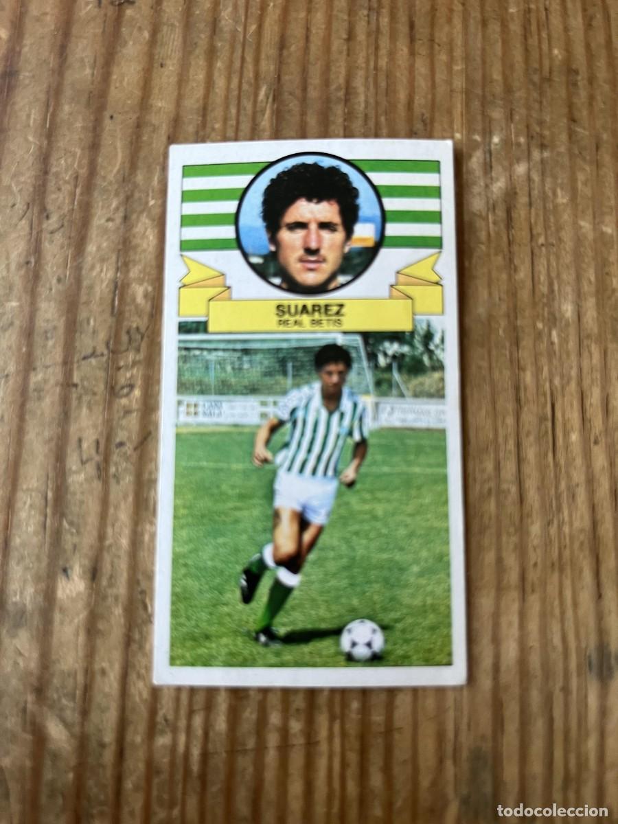 Cromos de f&uacute;tbol: CROMO SIN PEGAR NUNCA PEGADO ALBUM LIGA ESTE 85 86 1985 1986 REAL BETIS SUAREZ