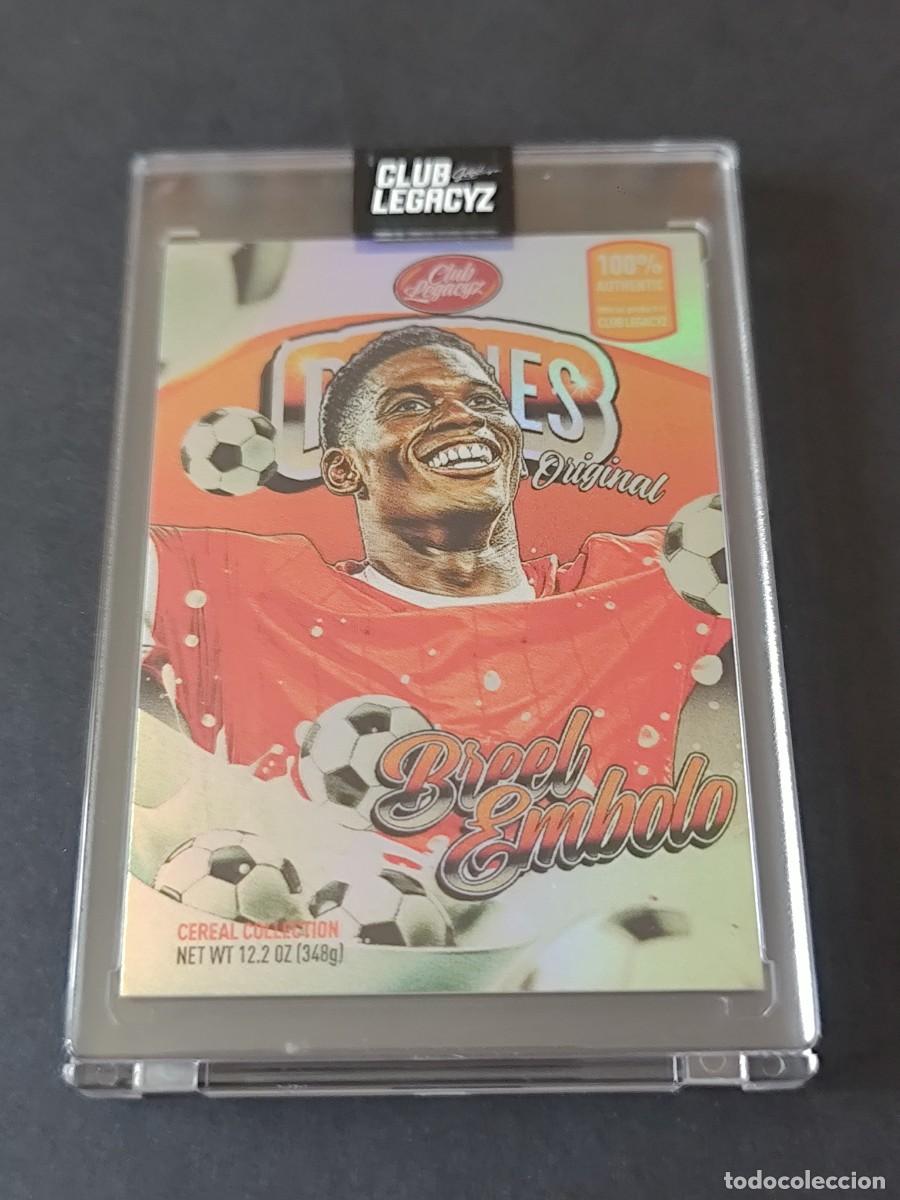 Cromos de f&uacute;tbol: BREEL EMBOLO /50 CLUB LEGACYZ CEREAL BOX PRIME EDITION 2026 MONACO SUIZA