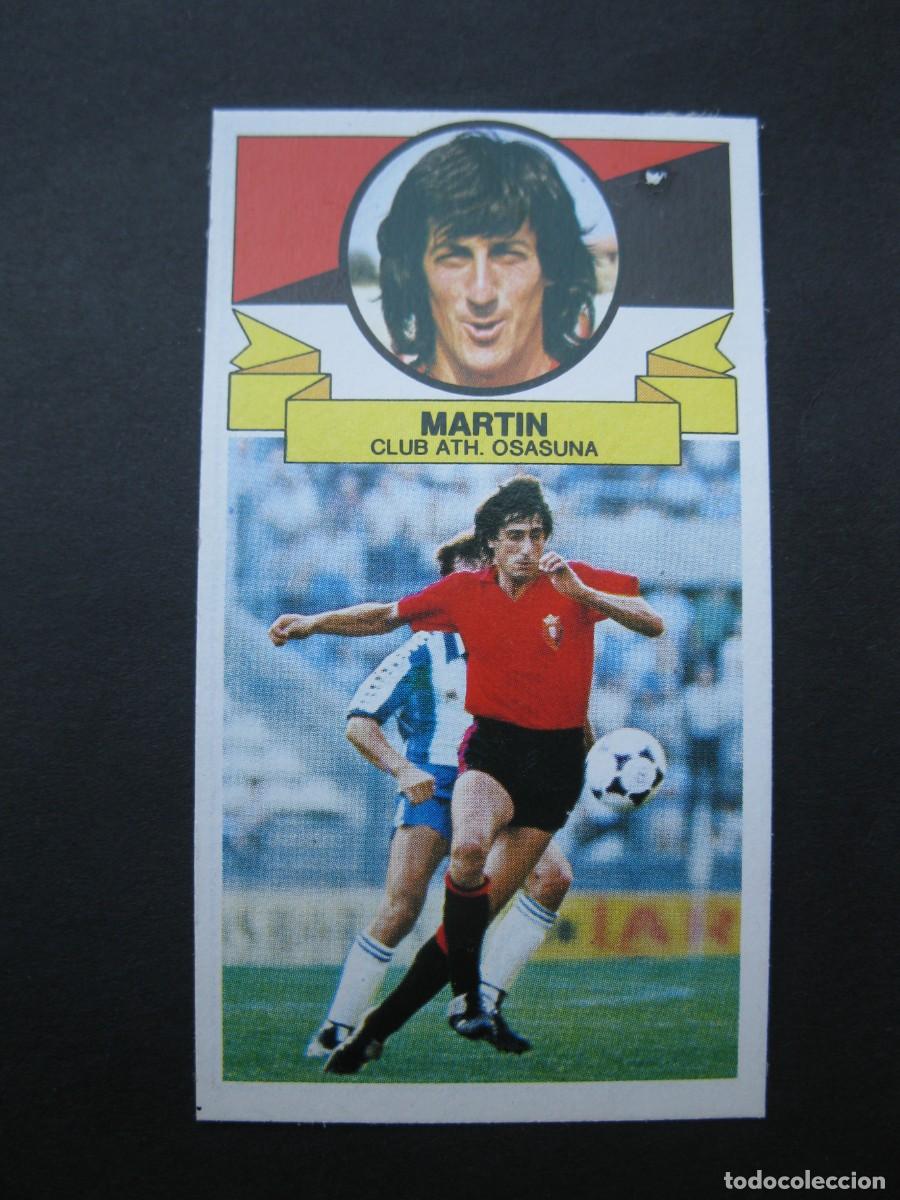 Cromos de f&uacute;tbol: MARTIN (C. AT. OSASUNA) - CAMPEONATO DE LIGA 85/86 - EDICIONES ESTE.