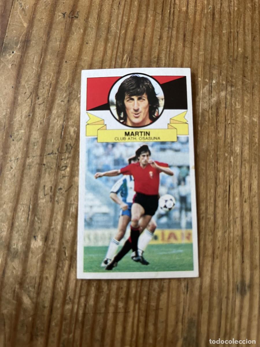Cromos de f&uacute;tbol: CROMO SIN PEGAR NUNCA PEGADO ALBUM LIGA ESTE 85 86 1985 1986 OSASUNA MARTIN