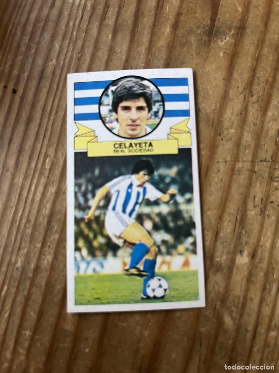 Cromos de Futebol: CROMO SIN PEGAR NUNCA PEGADO ALBUM LIGA ESTE 85 86 1985 1986 REAL SOCIEDAD CELAYETA
