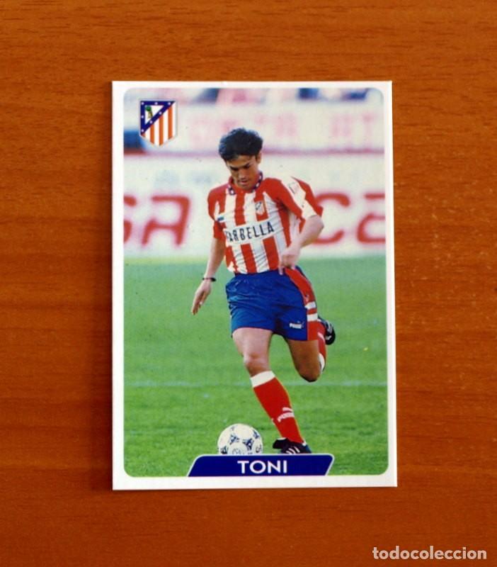 Cartes &agrave; collectionner de Football: Atl&eacute;tico de Madrid - N&ordm; 239 Toni -Las Fichas de la Liga 95-96-1995-1996 Mundicromo