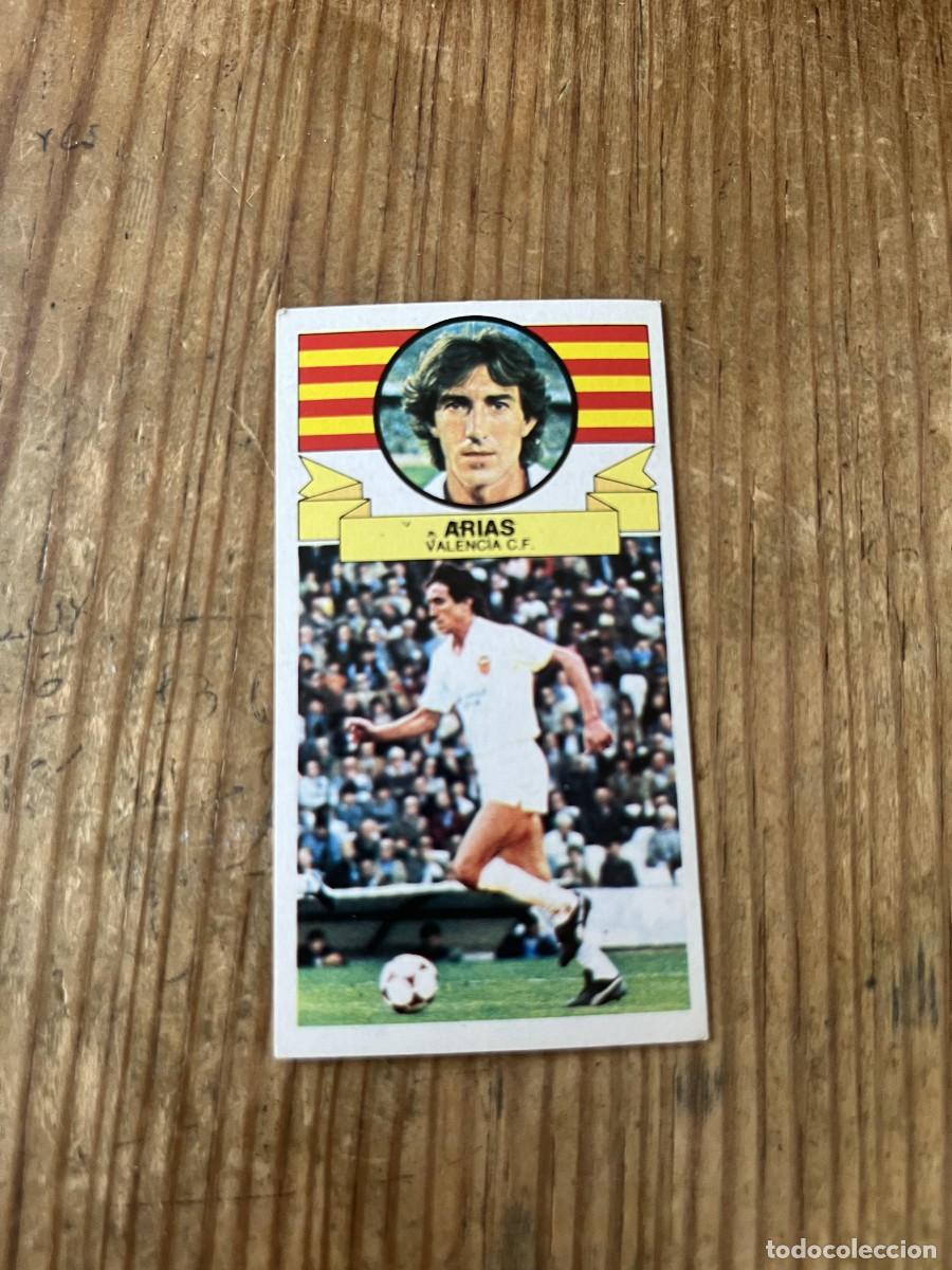 Cartes &agrave; collectionner de Football: CROMO SIN PEGAR NUNCA PEGADO ALBUM LIGA ESTE 85 86 1985 1986 VALENCIA ARIAS