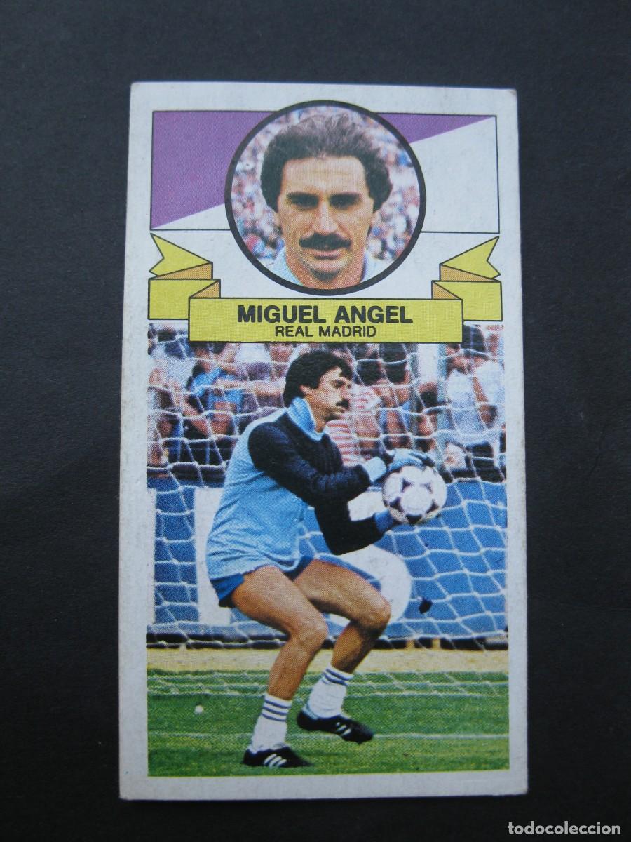 Cromos de f&uacute;tbol: MIGUEL ANGEL (REAL MADRID) - CAMPEONATO DE LIGA 85/86 - EDICIONES ESTE.