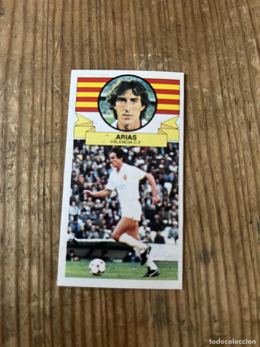 Cartes &agrave; collectionner de Football: CROMO SIN PEGAR NUNCA PEGADO ALBUM LIGA ESTE 85 86 1985 1986 VALENCIA ARIAS