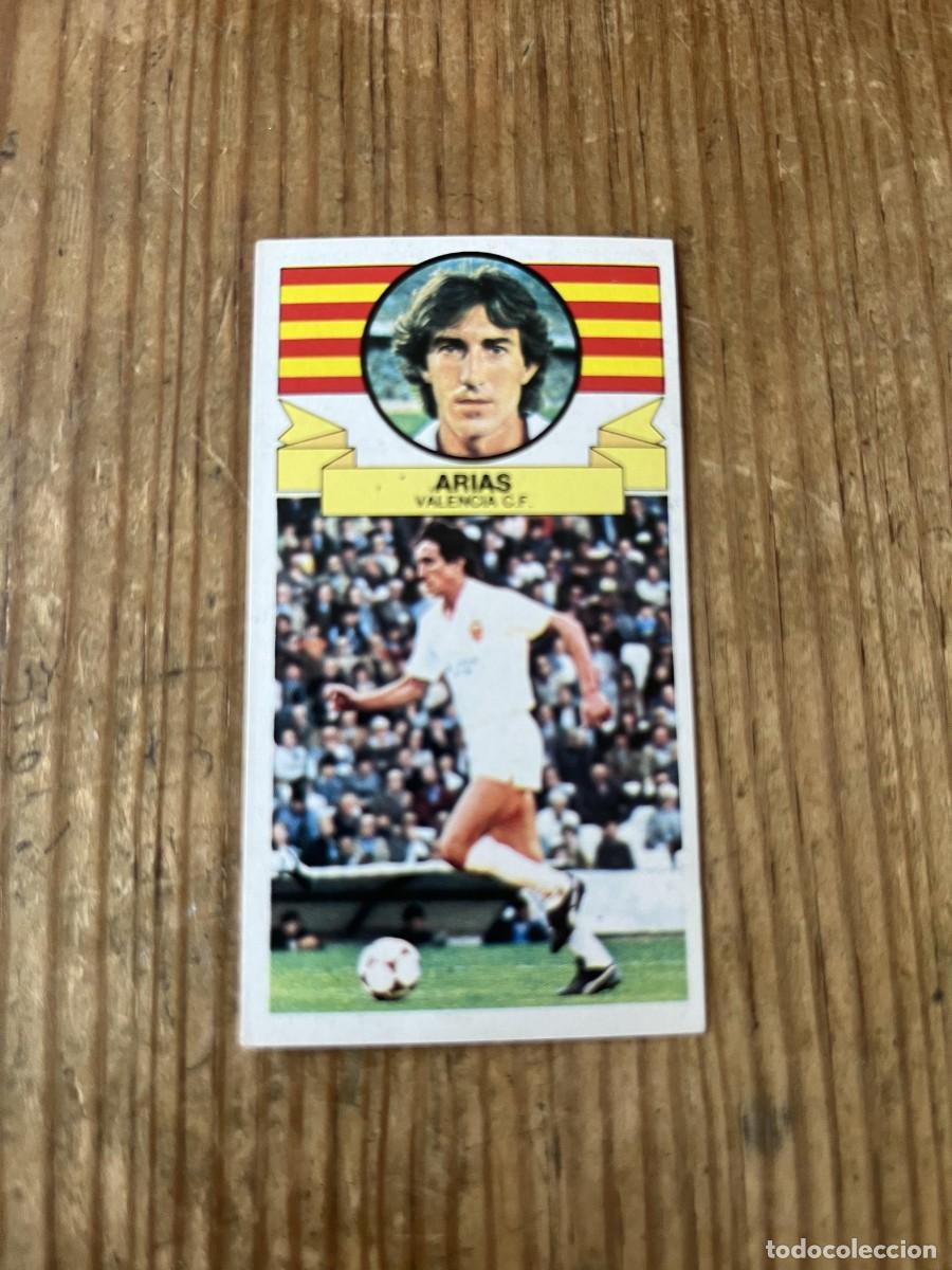 Cartes &agrave; collectionner de Football: CROMO SIN PEGAR NUNCA PEGADO ALBUM LIGA ESTE 85 86 1985 1986 VALENCIA ARIAS