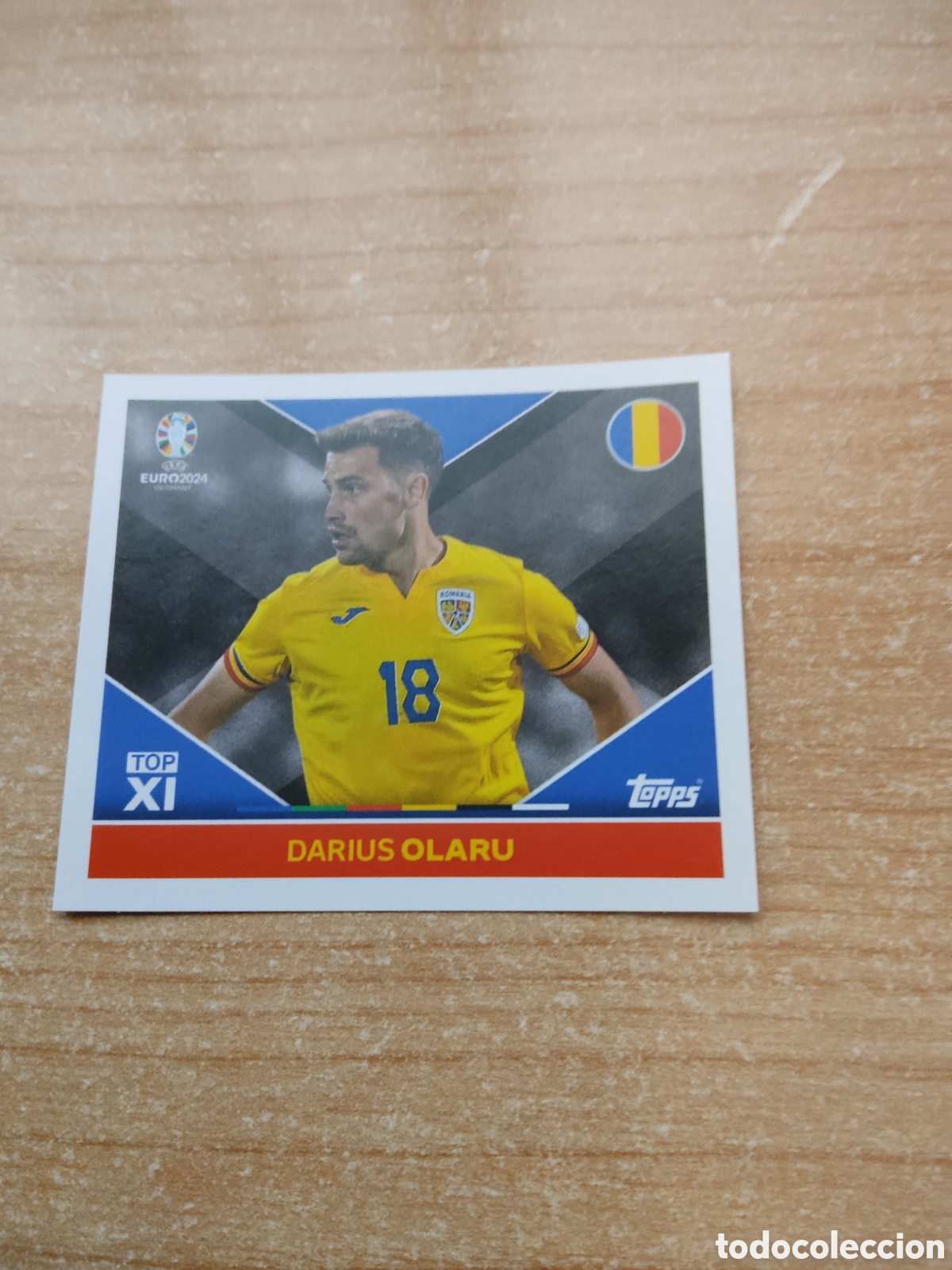 Cartes &agrave; collectionner de Football: TOP2 OLARU RUMANIA TOP XI EURO 2024 TOPPS