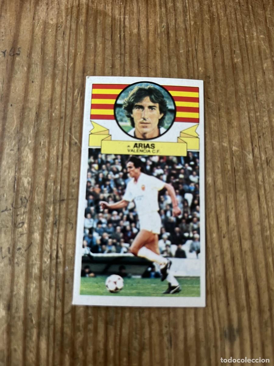Cartes &agrave; collectionner de Football: CROMO SIN PEGAR NUNCA PEGADO ALBUM LIGA ESTE 85 86 1985 1986 VALENCIA ARIAS