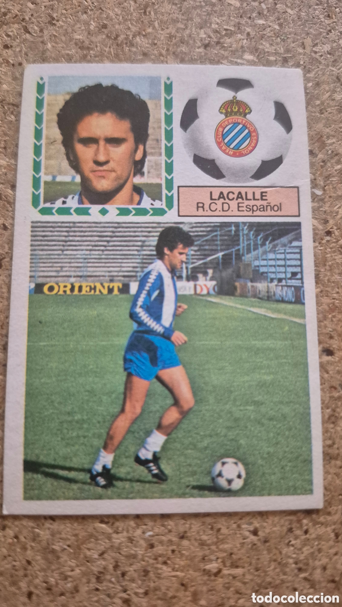 Cartes &agrave; collectionner de Football: LACALLE ESPA&Ntilde;OL FICHAJE 6 LIGA ESTE 1983/84 83 84