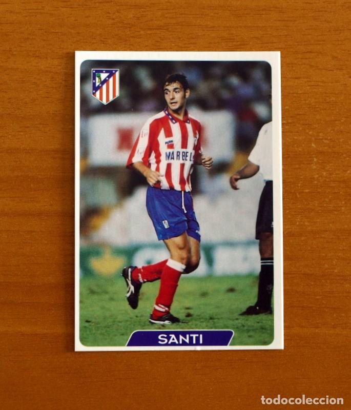 Cartes &agrave; collectionner de Football: Atl&eacute;tico de Madrid - N&ordm; 241 Santi -Las Fichas de la Liga 95-96-1995-1996 Mundicromo
