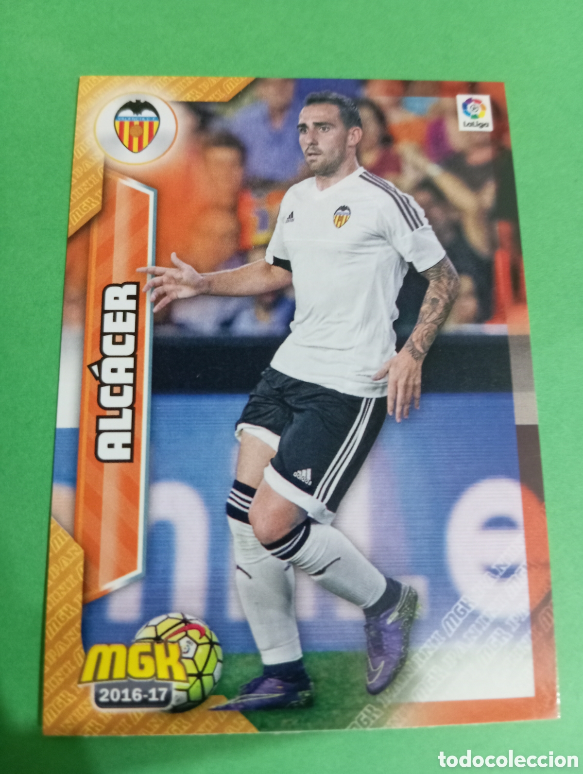 Cromos de Futebol: Alc&aacute;cer Valencia n&deg;506 / PANINI MEGACRACKS 2016/2017