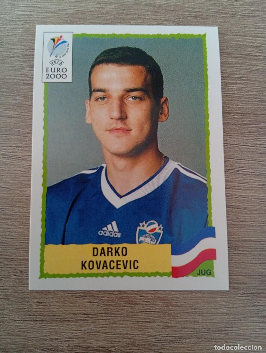 Football Stickers: DARKO KOVACEVIC 231 YUGOSLAVIA EURO EUROCOPA 2000 00 PANINI NUNCA PEGADO SIN PEGAR